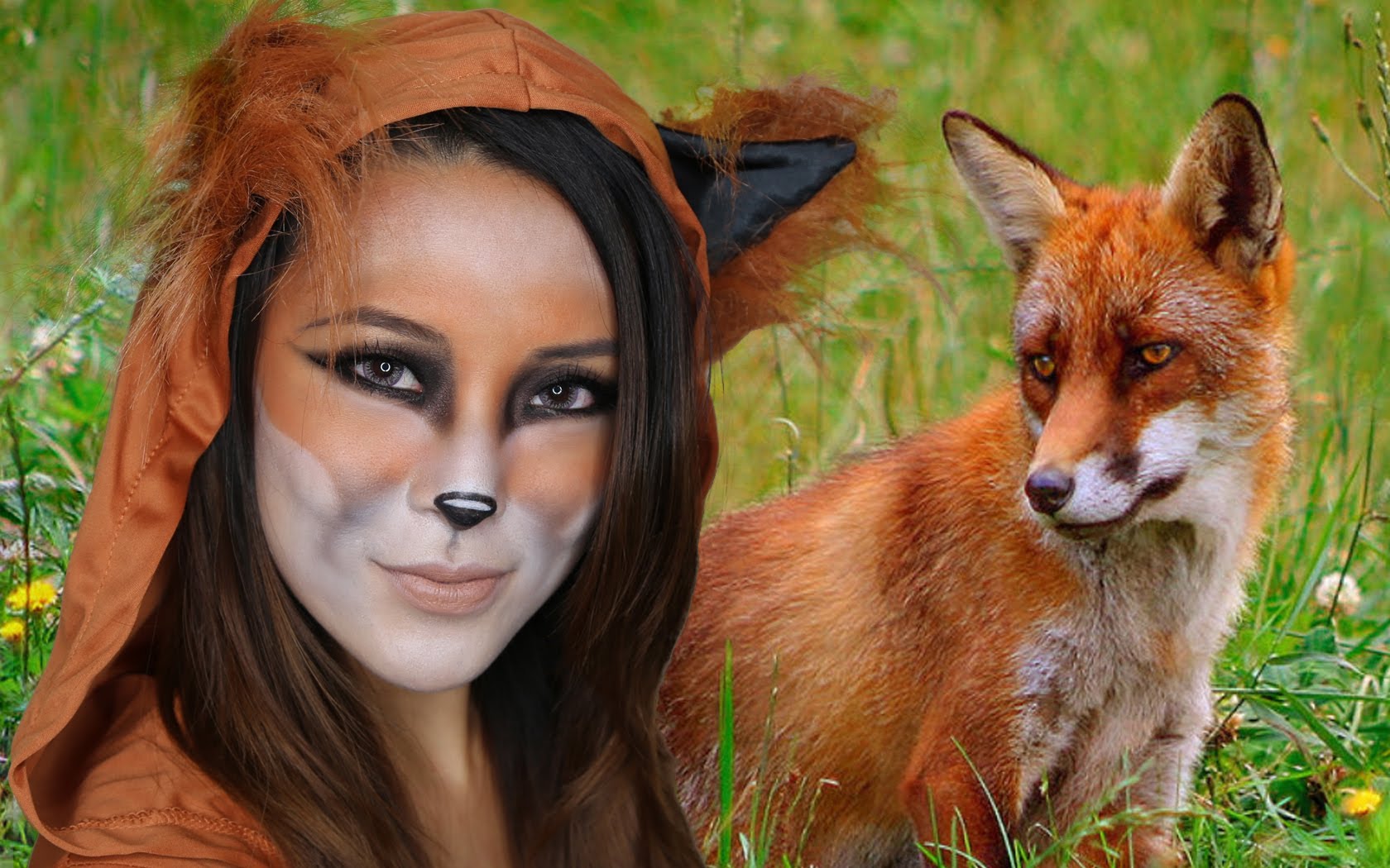 Halloween Makeup Fox.