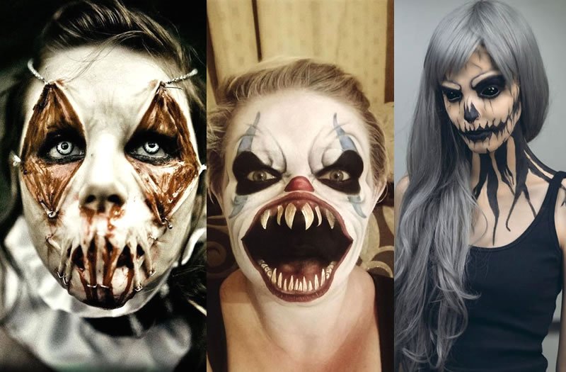 11+ Awesome And Extremely Scary Halloween Makeup Ideas Awesome 11