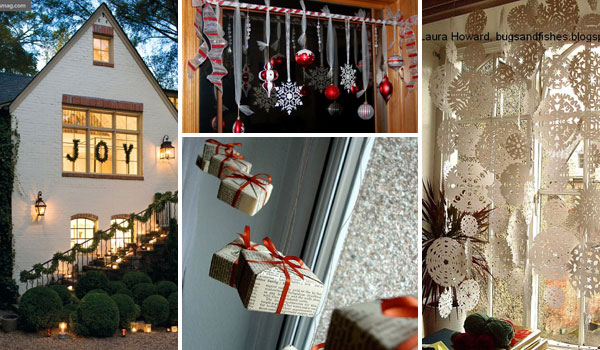 11 Awesome Christmas Window Decoration Ideas