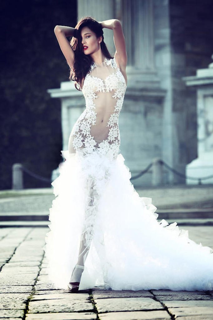 sexy night wedding
